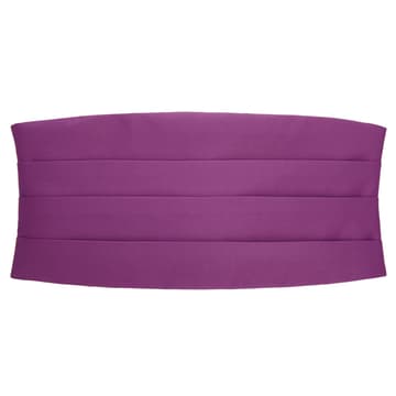 Lila Basic Kummerbund
